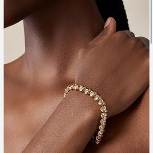 Jcrew Crystal tennis bracelet